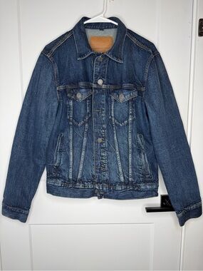 American Eagle Outfitters Men’s Indigo Blue Denim Jacket